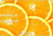 Benefits of Orange fruit