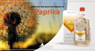 Fatty liver and seven herb extract of Paprika