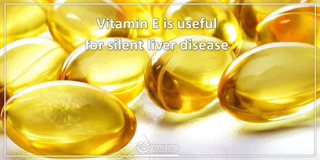 Vitamin E is useful for silent liver disease