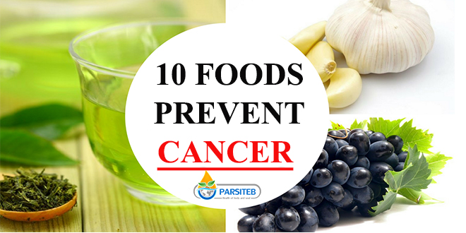10 foods prevent cancer