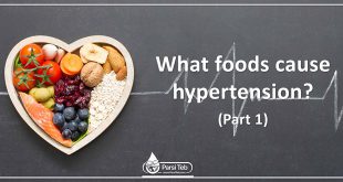 What foods cause hypertension? (Part I)